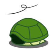 Turtle baby sticker #6065492