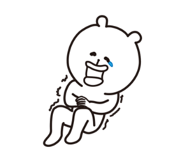 big lips bear2 sticker #6065559