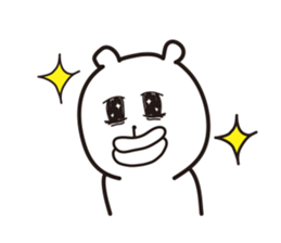 big lips bear2 sticker #6065568