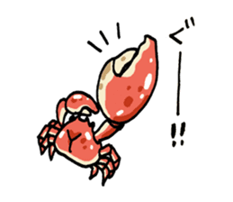 It's a crab sticker #6065681