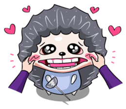 Foil(little hedgehog) sticker #6065906