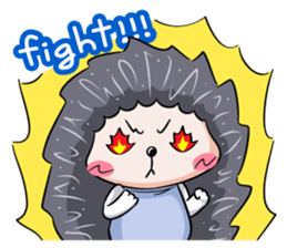 Foil(little hedgehog) sticker #6065932