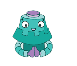 Robot My Friend sticker #6066456