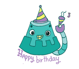 Robot My Friend sticker #6066476