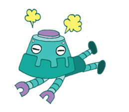 Robot My Friend sticker #6066483
