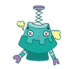 Robot My Friend sticker #6066485