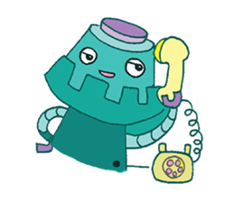 Robot My Friend sticker #6066495