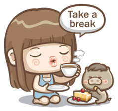 Misa's daily life 3~English sticker #6066574