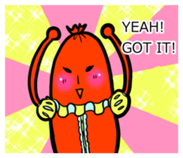 Alien Hot Dog star sticker #6066629