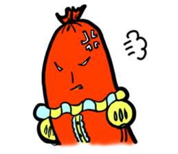 Alien Hot Dog star sticker #6066631