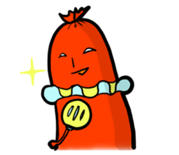 Alien Hot Dog star sticker #6066638