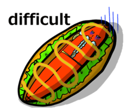 Alien Hot Dog star sticker #6066642