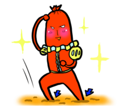 Alien Hot Dog star sticker #6066645