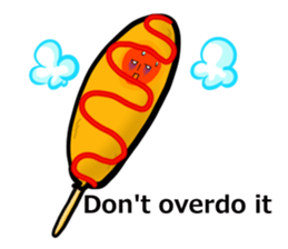 Alien Hot Dog star sticker #6066647
