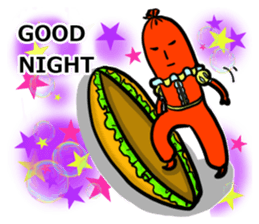 Alien Hot Dog star sticker #6066654