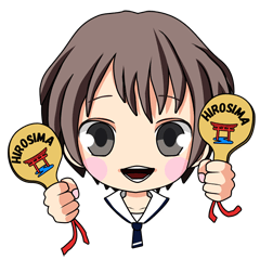 It is common Hiroshima girl