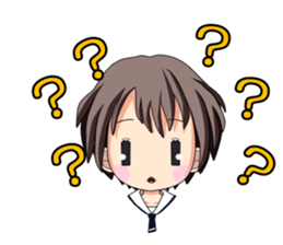 It is common Hiroshima girl sticker #6066705