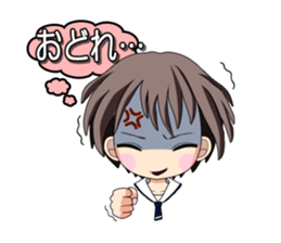 It is common Hiroshima girl sticker #6066714