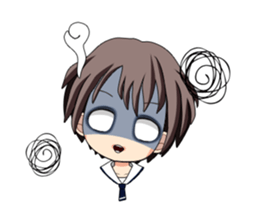 It is common Hiroshima girl sticker #6066720