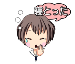 It is common Hiroshima girl sticker #6066731
