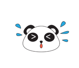 Cute Little Panda sticker #6066995