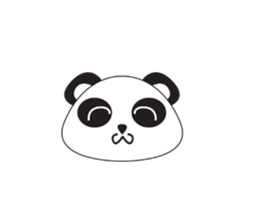 Cute Little Panda sticker #6067001