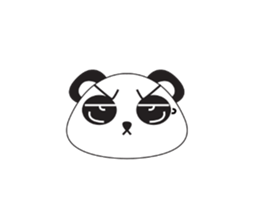 Cute Little Panda sticker #6067002