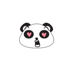 Cute Little Panda sticker #6067005
