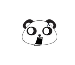 Cute Little Panda sticker #6067009