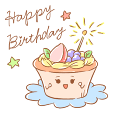 cup cake-san. sticker #6067271