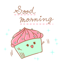 cup cake-san. sticker #6067272