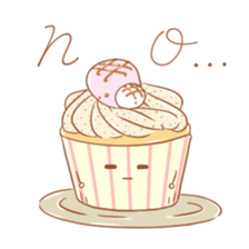 cup cake-san. sticker #6067275