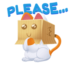 Puss In Box (English) sticker #6067497