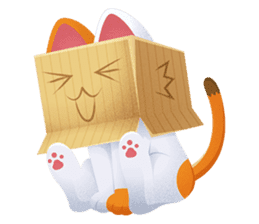 Puss In Box (English) sticker #6067501