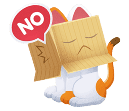 Puss In Box (English) sticker #6067502