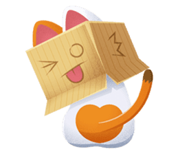Puss In Box (English) sticker #6067505