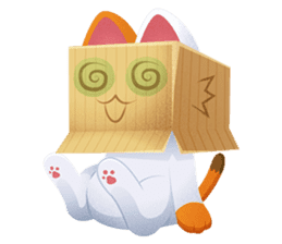 Puss In Box (English) sticker #6067510