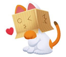 Puss In Box (English) sticker #6067515