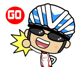 Happy Weekend Bike sticker #6067563