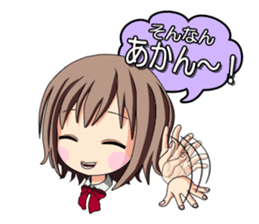 It is common Osaka girl sticker #6067663