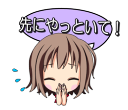 It is common Osaka girl sticker #6067673