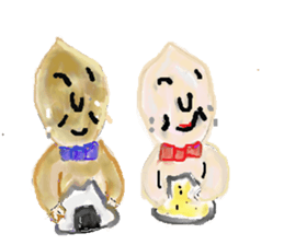 Gene you and riceyou sticker #6068216