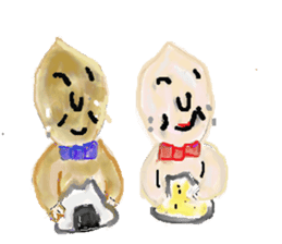 Gene you and riceyou sticker #6068216