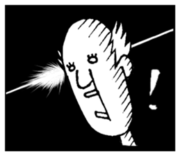 The freedom old man, sometimes Aunty. sticker #6068358