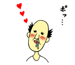 The freedom old man, sometimes Aunty. sticker #6068370