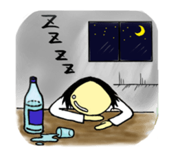 The freedom old man, sometimes Aunty. sticker #6068373