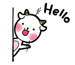 Hua rabbit & Mi sheep sticker #6068656