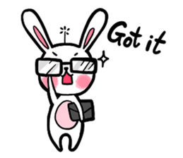 Hua rabbit & Mi sheep sticker #6068660