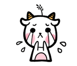 Hua rabbit & Mi sheep sticker #6068662