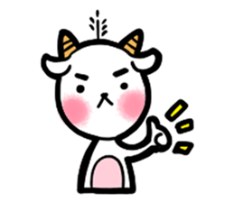 Hua rabbit & Mi sheep sticker #6068664